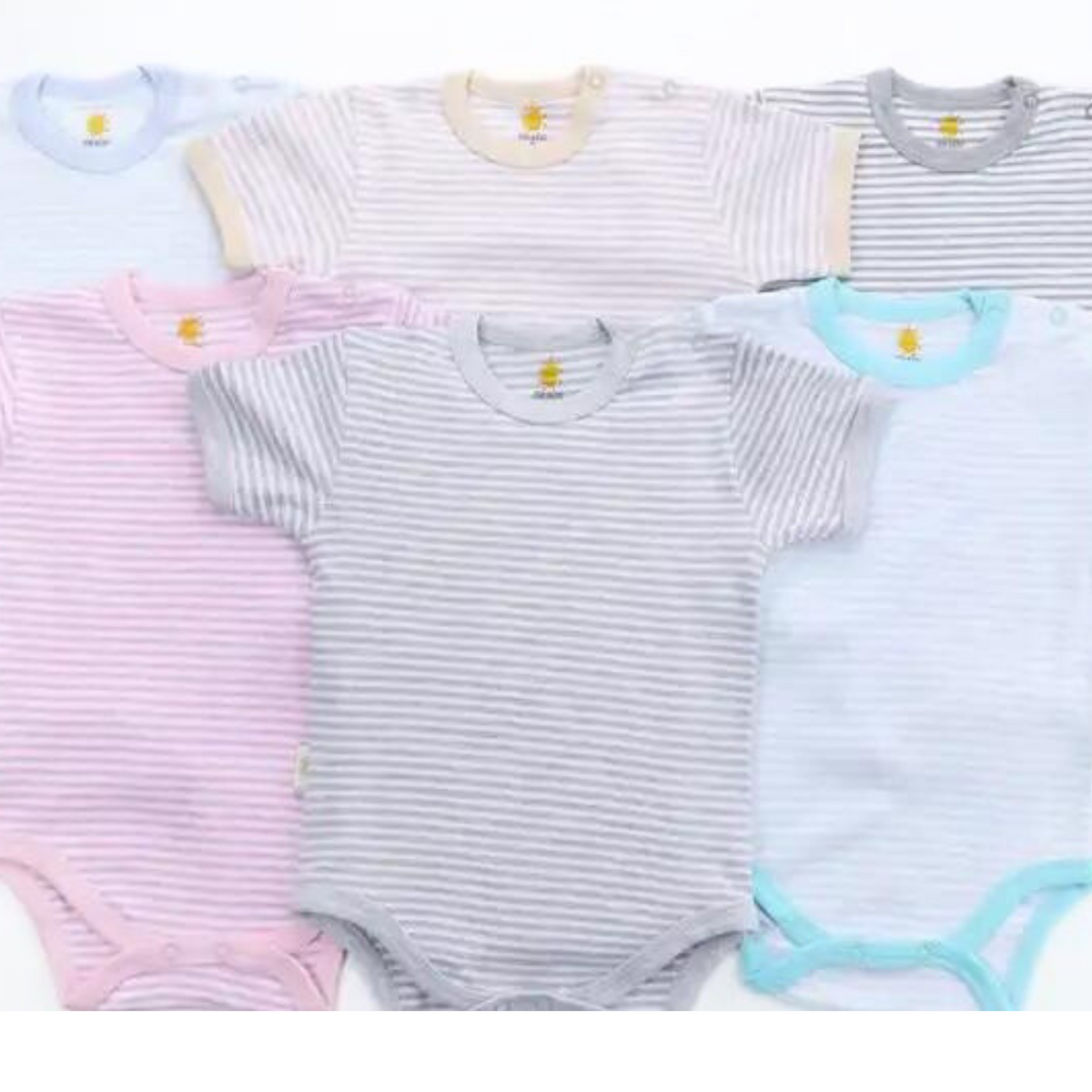 Under Bodysuit Half Sleeves 1 - Striped