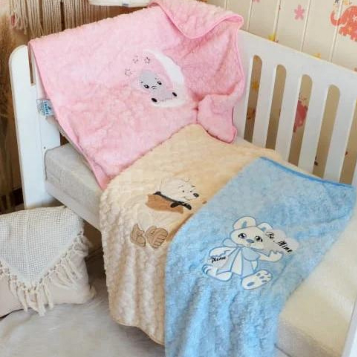 Cozy Critters Baby Blanket